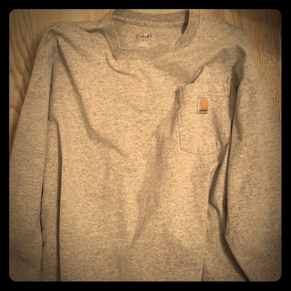 Carhartt long sleeve tee large